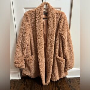 Kenneth Cole New York faux fur coat